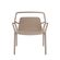 8 Poltrona Enjoy Rivatti 53 cm -Largura- em Polipropileno -PP- Fendi com Protecao UV